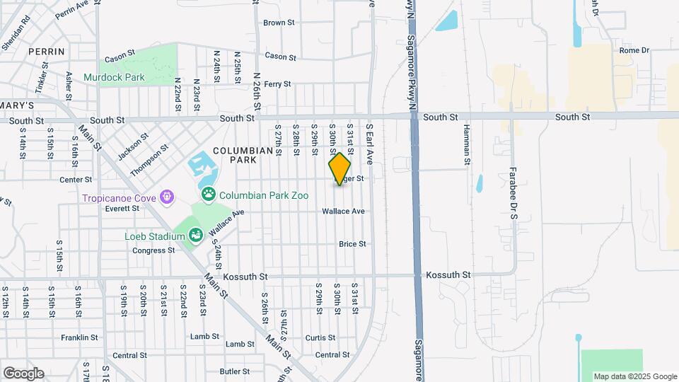 313 S 30th St-Unit -1 Map and Location Details