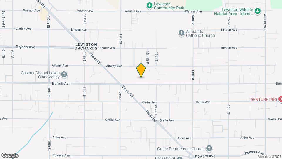 1223 Burrell Ave Map and Location Details