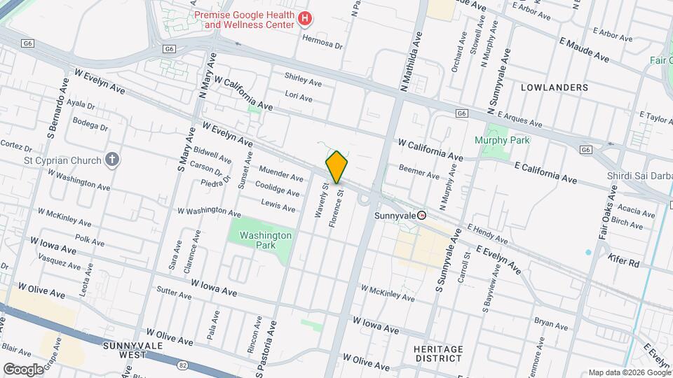 111 Florence St Map and Location Details