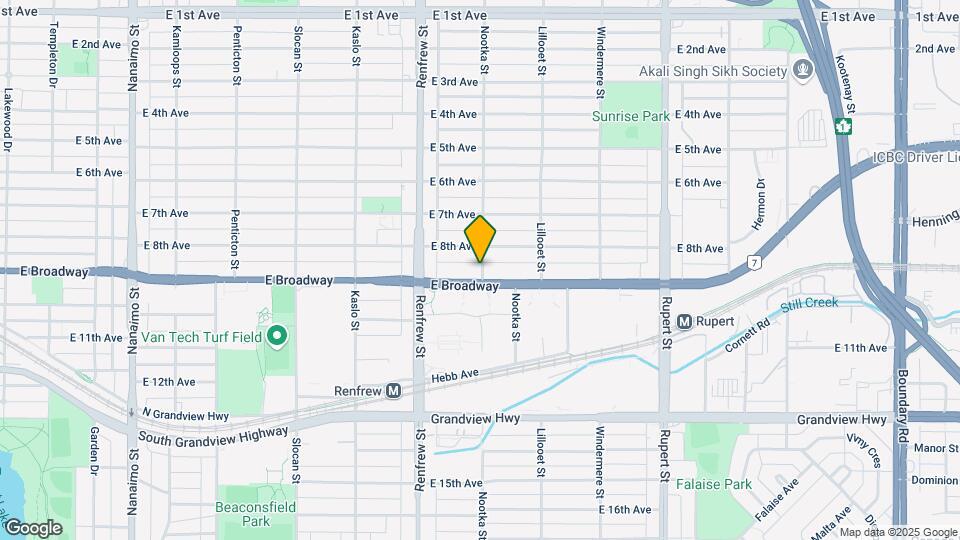 2435 Nootka St Map and Location Details