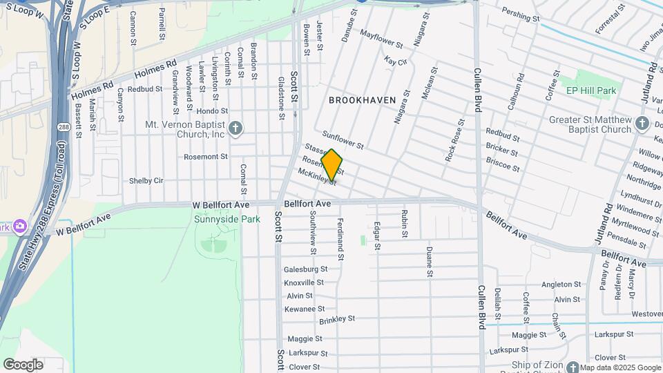 4220 McKinley St Map and Location Details