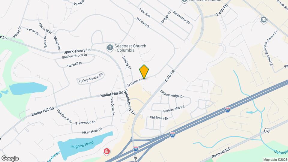220 N Donar Dr Map and Location Details