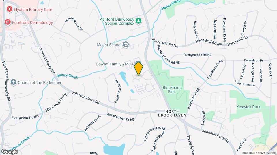 3650 Ashford Dunwoody Rd NE Map and Location Details
