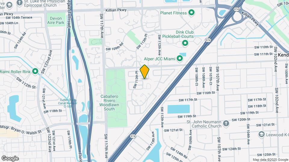 11315 SW 114th Cir Terrace Map and Location Details