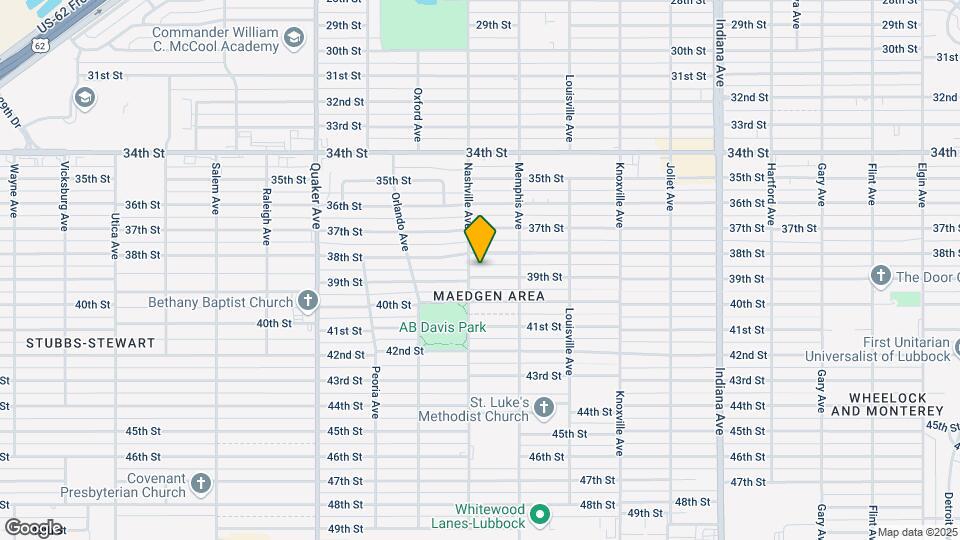 3814 39th St Map and Location Details