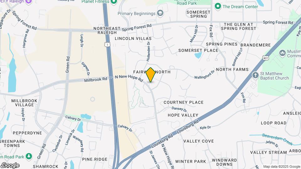 4914 New Hope Rd Map and Location Details