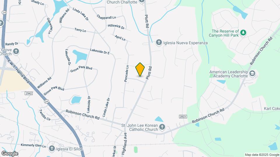 6613 Fairlawn Rd Map and Location Details