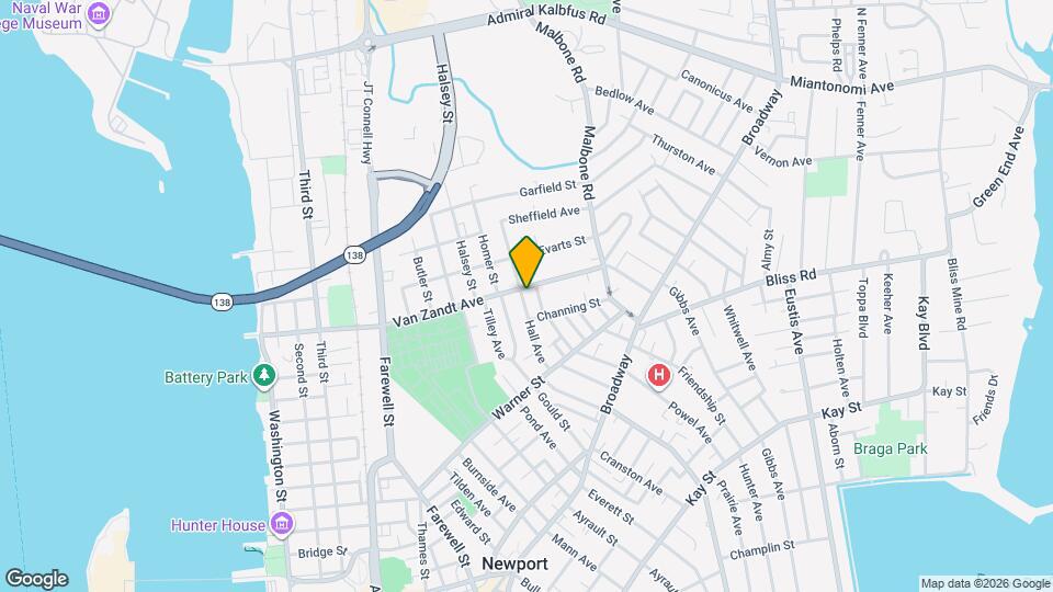 35 Hall Ave Map and Location Details