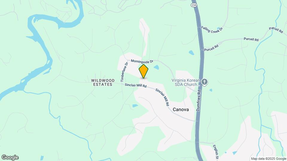 8170 Sinclair Mill Rd Mapa y Detalles de la Ubicación