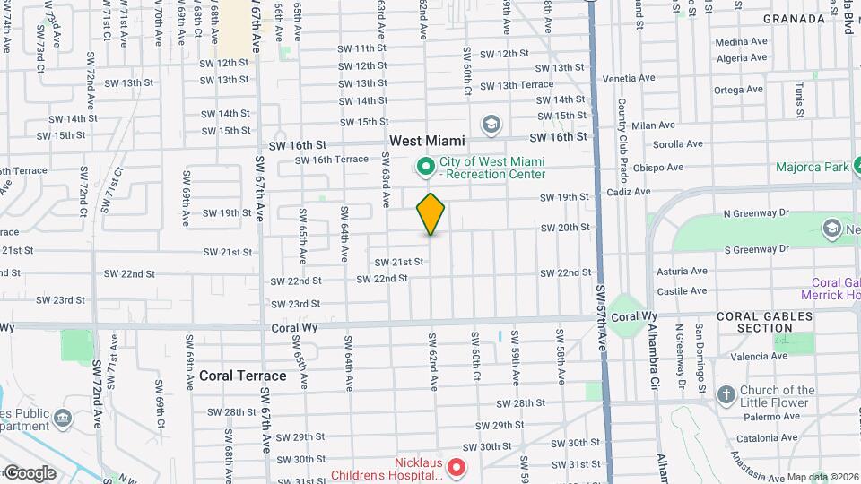 2029 SW 62nd Ave Map and Location Details
