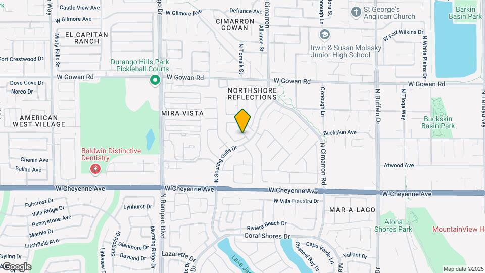 8100 Amersham Ave Mapa y Detalles de la Ubicación