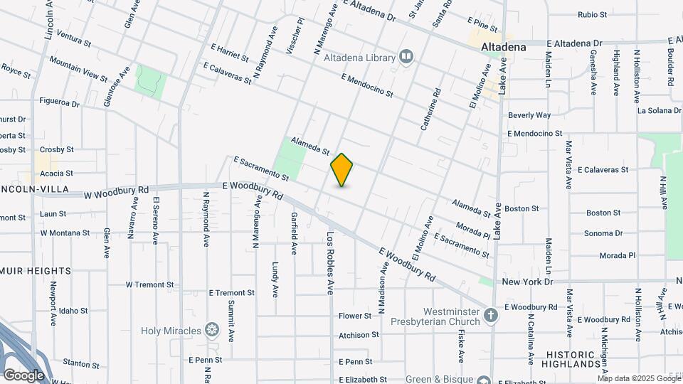 451 E Sacramento St Map and Location Details