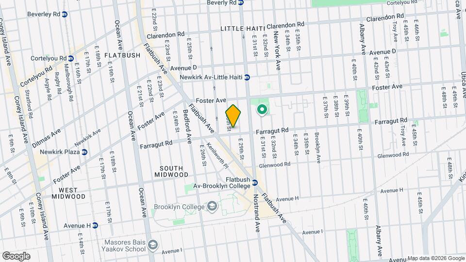 2809 Farragut Rd, Unit 1 Map and Location Details