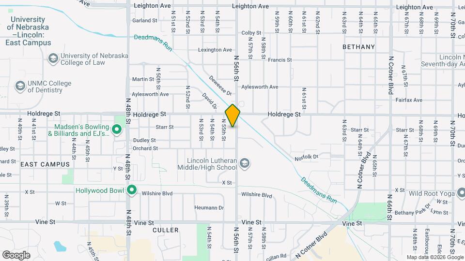 1311 N 56th St Map and Location Details