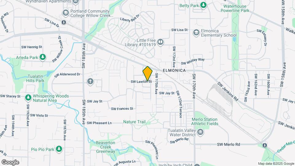 17632 SW Lawton St Map and Location Details