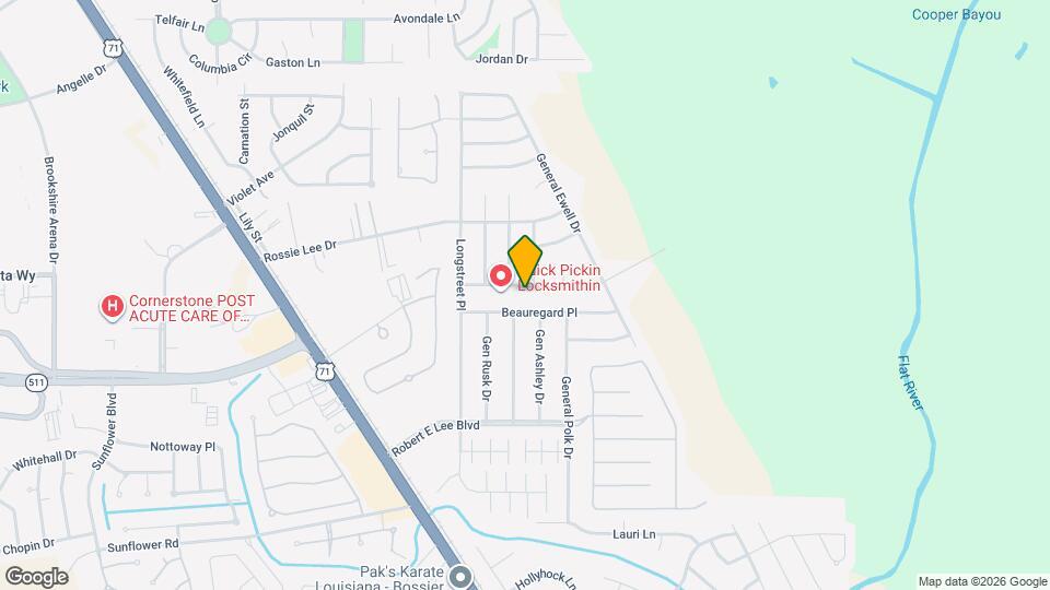 2124 Kirby Smith Dr Map and Location Details