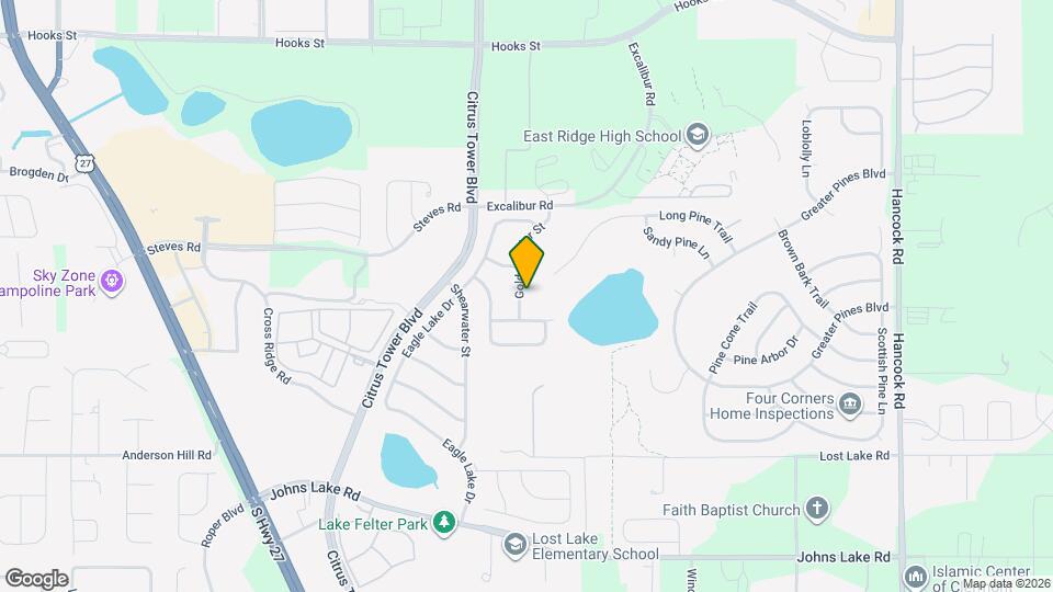 2345 Golden Aster St Map and Location Details