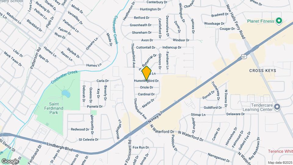 2240 Hummingbird Dr Map and Location Details