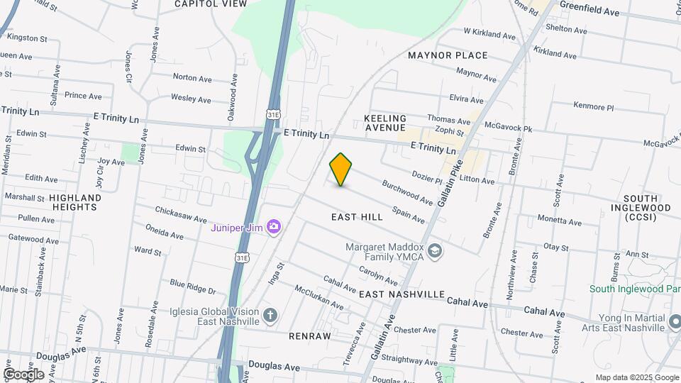 910 Spain Ave Map and Location Details