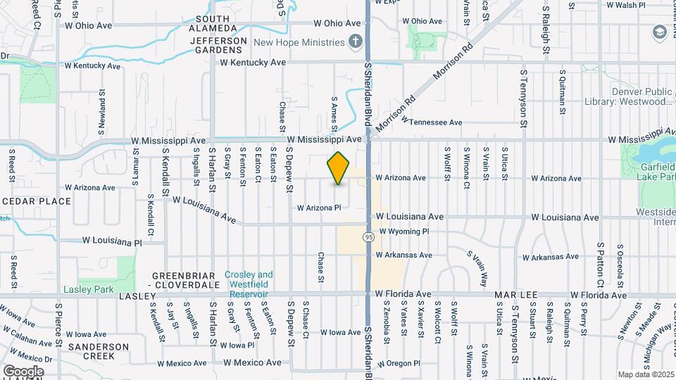 1220 S Benton St Mapa y Detalles de la Ubicación