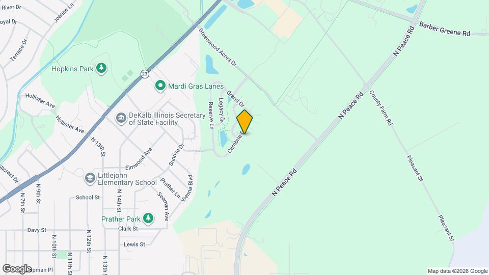 1472 Cambria Dr Map and Location Details