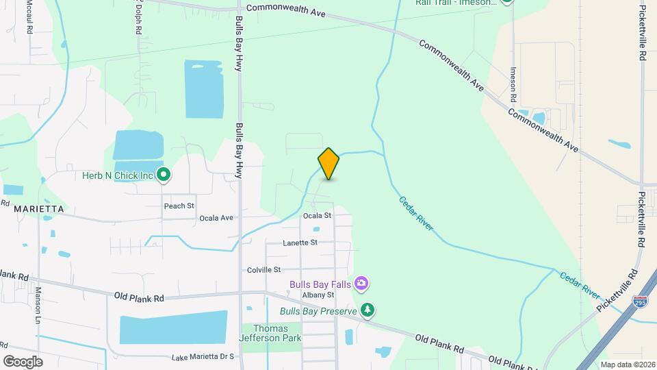 883 Cedar Slough Dr Map and Location Details
