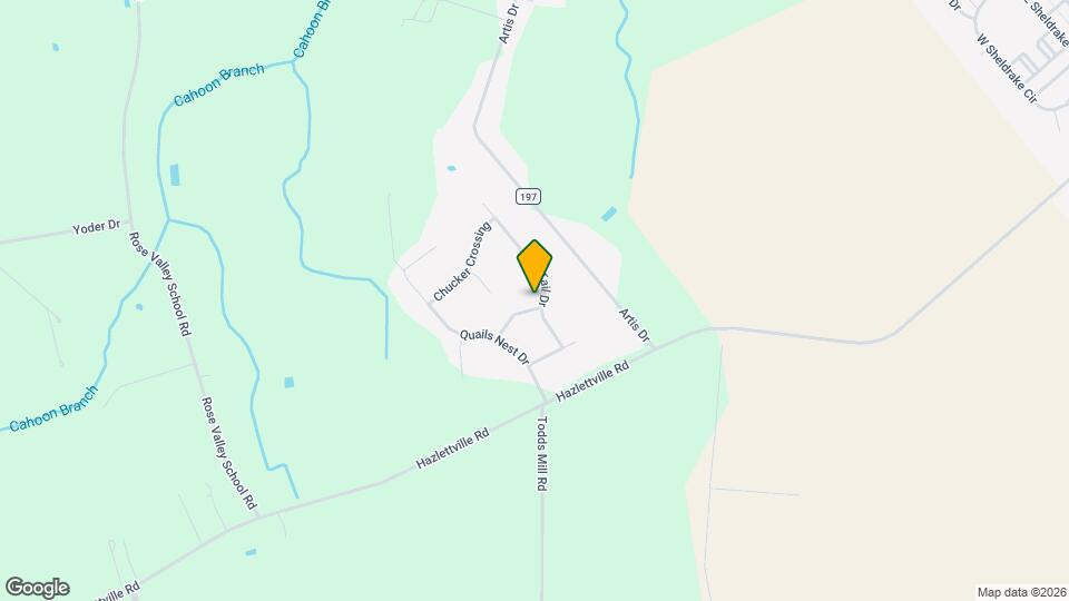 105 Red Tail Dr Map and Location Details