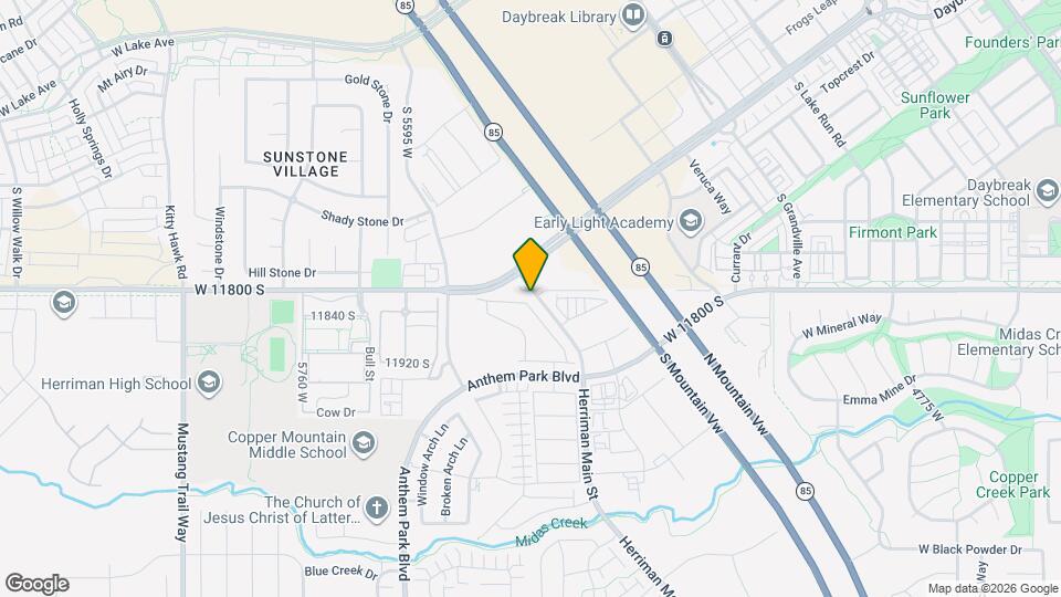 11817 Rushmore Park Ln Mapa y Detalles de la Ubicación