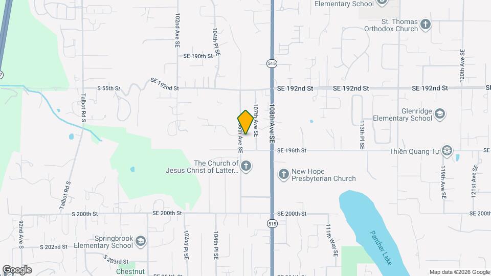 19506 106th Ave SE Mapa y Detalles de la Ubicación