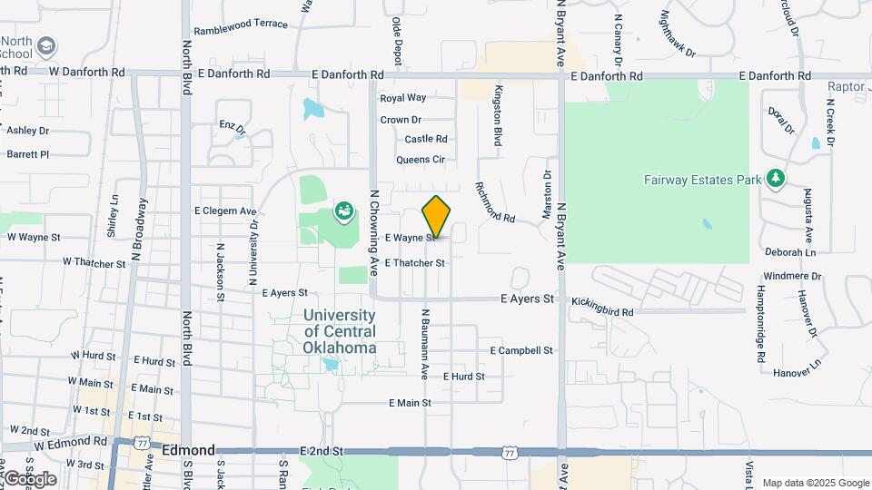 528 N Baumann Ave Map and Location Details