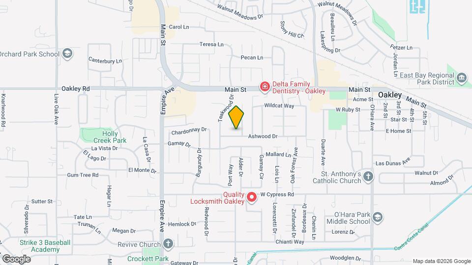 1658 Ashwood Dr Map and Location Details