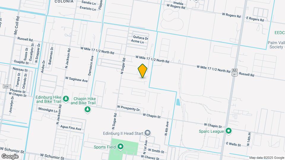 1215 W Carmen Ave Mapa y Detalles de la Ubicación