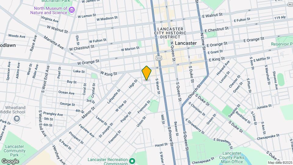239 W Vine St Map and Location Details