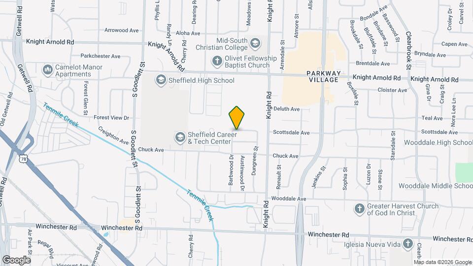 4505 Villagreen Dr Map and Location Details