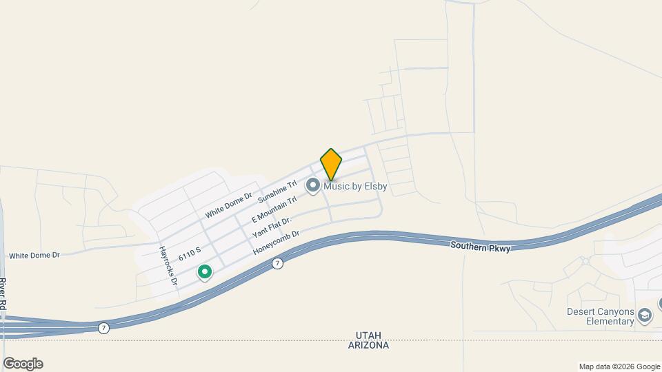 2148 E Mountain Trl Map and Location Details