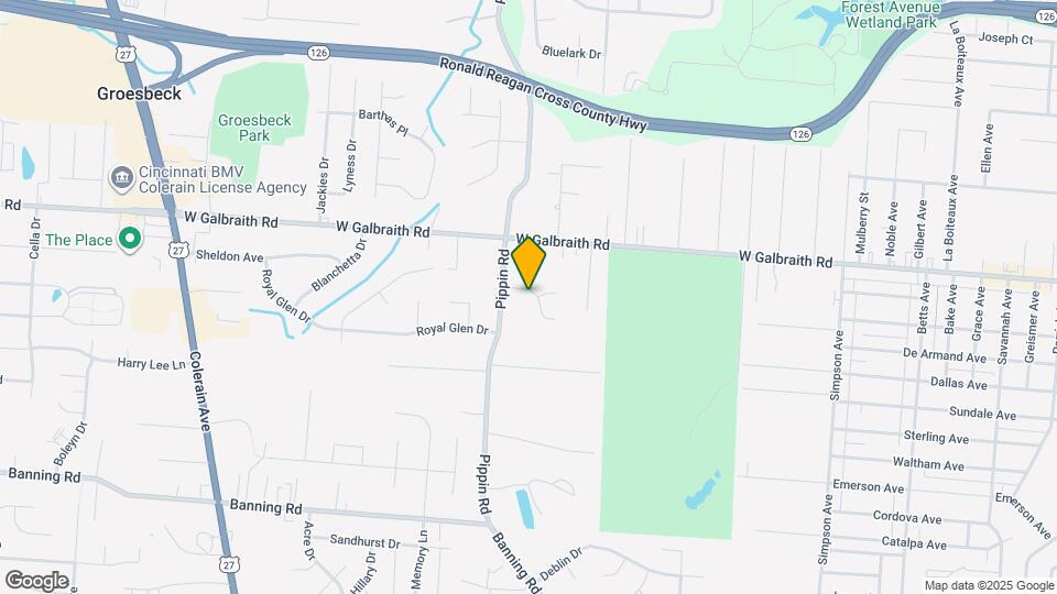 2461 Pinwood Ln Map and Location Details