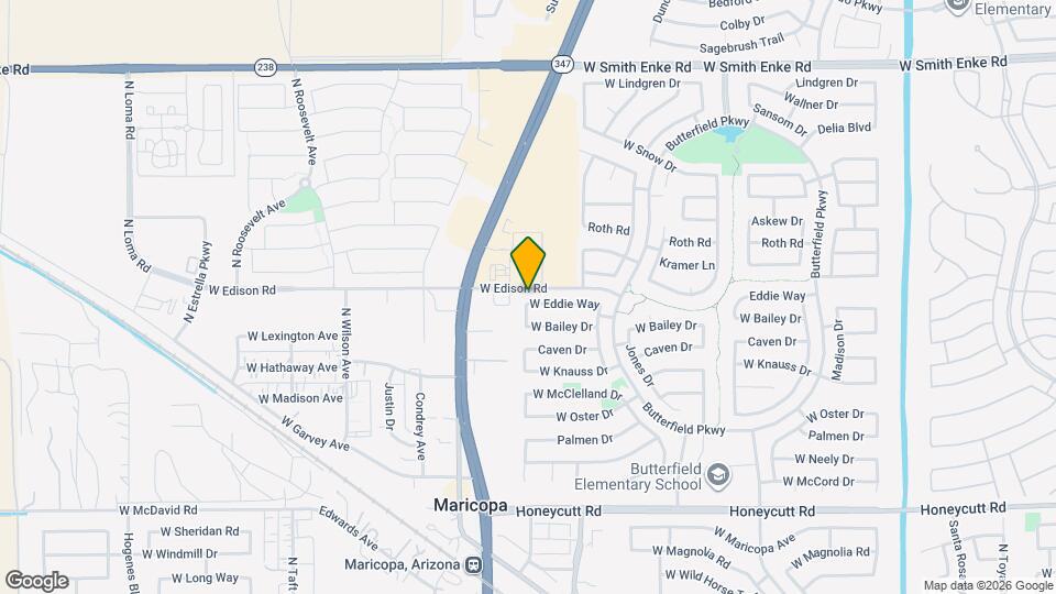 44456 W Eddie Way Map and Location Details