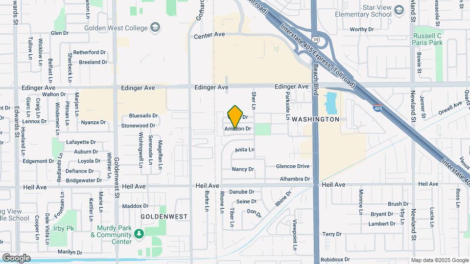 7592 Amazon Dr Map and Location Details