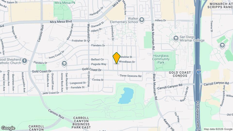 10360 Londonderry Ave Map and Location Details