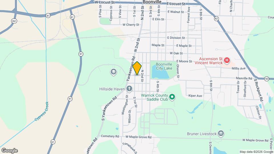 1004 South First Street Map and Location Details