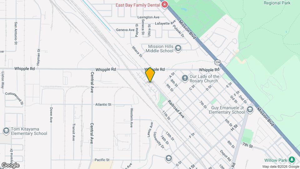 1059 La Sierra Terrace Map and Location Details