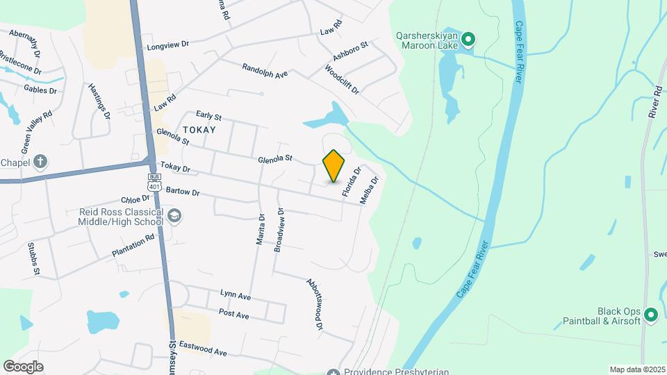 640 Sugaridge Ln Map and Location Details