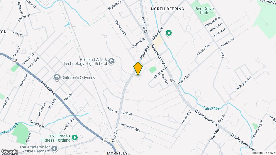 237 Allen Ave Map and Location Details