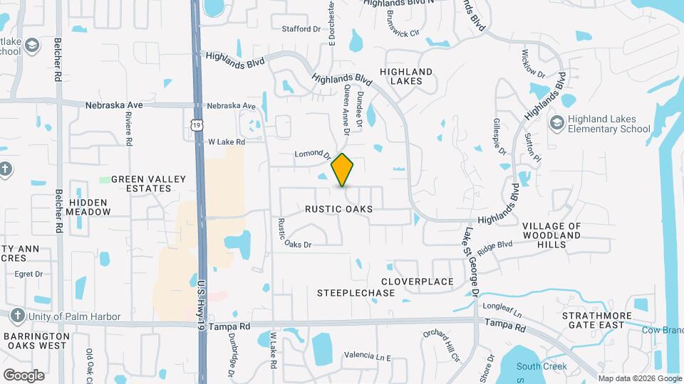 2914 Cypress Green Dr Map and Location Details