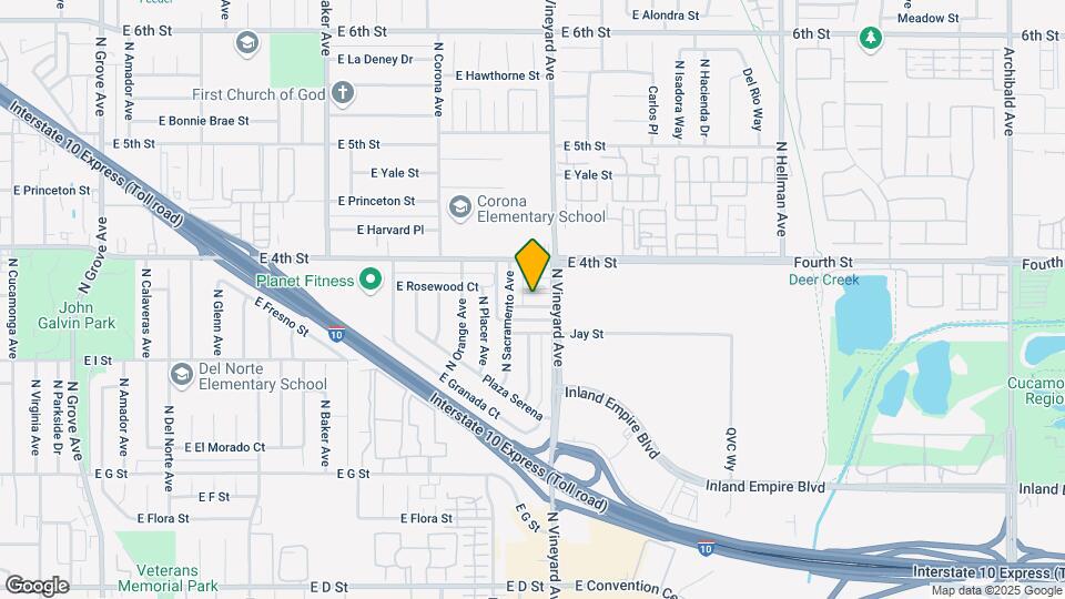 1865 E Rosewood Ct Map and Location Details