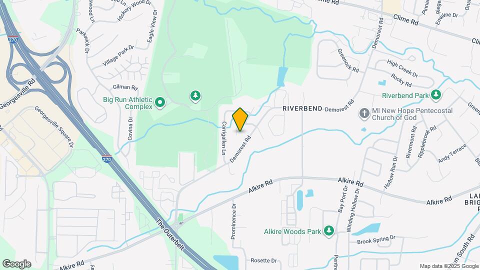 1668 Kildare Pl Map and Location Details