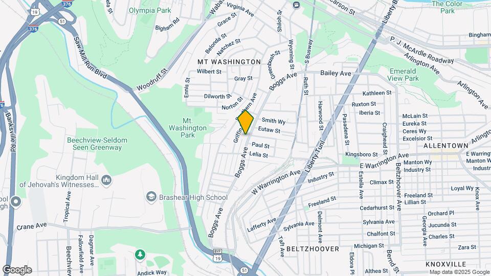 508 Boggs Ave, Unit 1 Map and Location Details