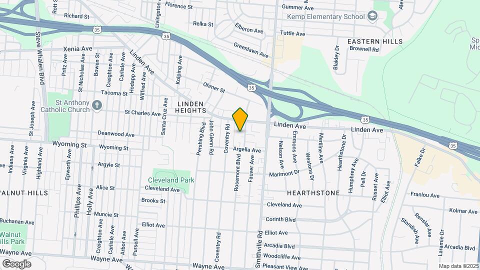 1431 Rosemont Blvd Map and Location Details