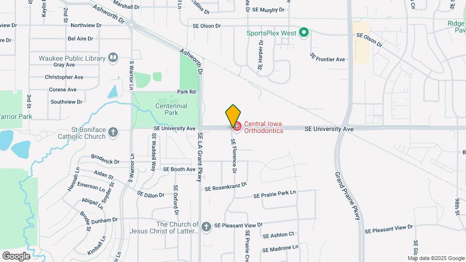 1305 SE Florence Dr Map and Location Details