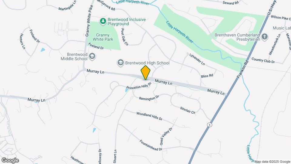 701 Princeton Hills Dr Mapa y Detalles de la Ubicación